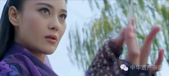 李莫愁和她的冰魄银针.