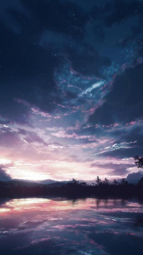 星空背景图:青春是平等的,看你拿怎样的感情去呵护