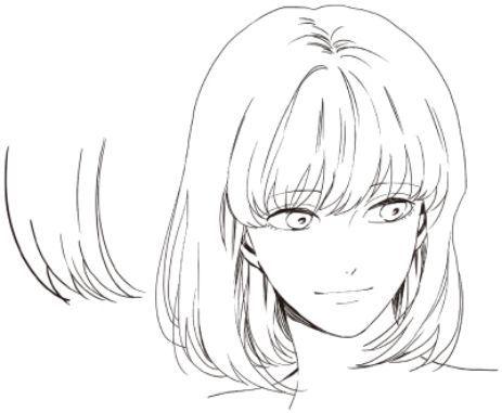 动漫人物好看的头发怎么画如何画出飘逸的秀发