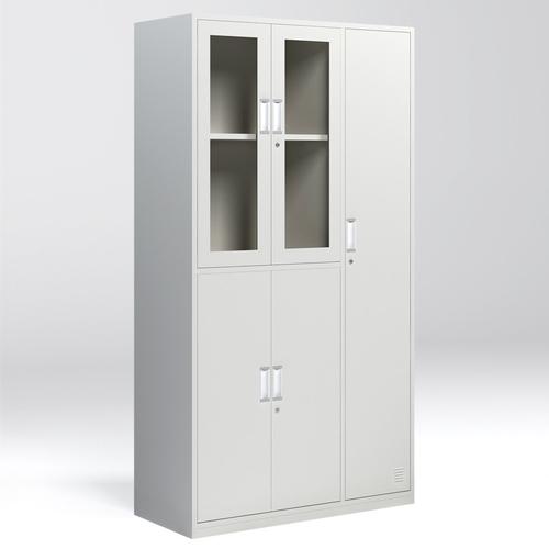 玻璃员工衣柜寄存铁皮存物柜更衣柜五门