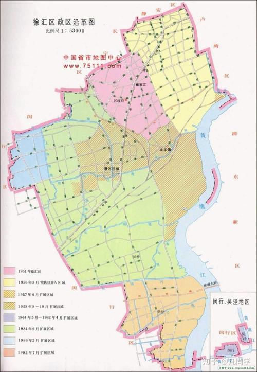 【凡·地理】徐汇区的区划变迁