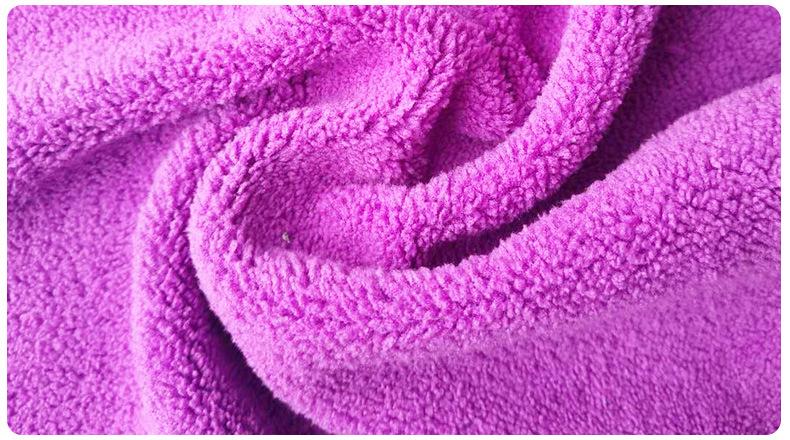 新款高密涤锦珊瑚绒定做吸水短毛针织珊瑚绒面料