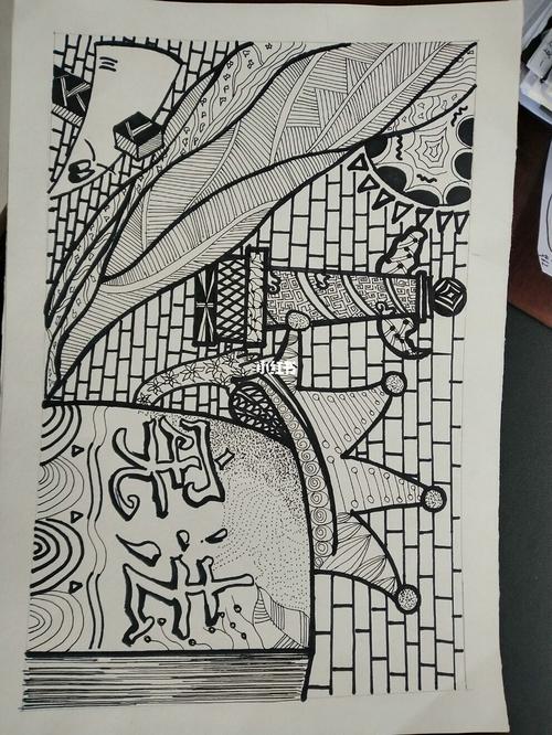 关于宪法的线描画室友的被我拿来晒晒啦～有原创名字～嘻嘻嘻.