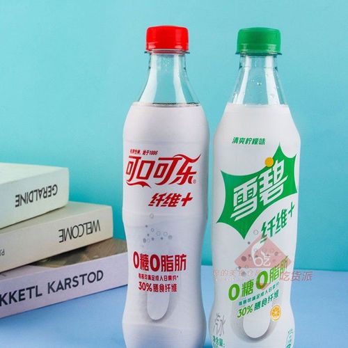 可口可乐纤维 500ml*12瓶装可乐雪碧无糖0脂低脂碳酸饮料饮品整箱