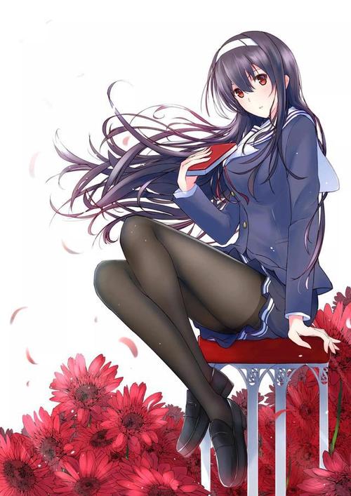 黑丝jk霞之丘诗羽超清精美壁纸动漫二次元美图学姐太美了