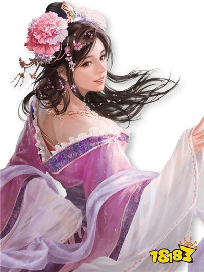 三国志14貂蝉立绘五维战法数据一览