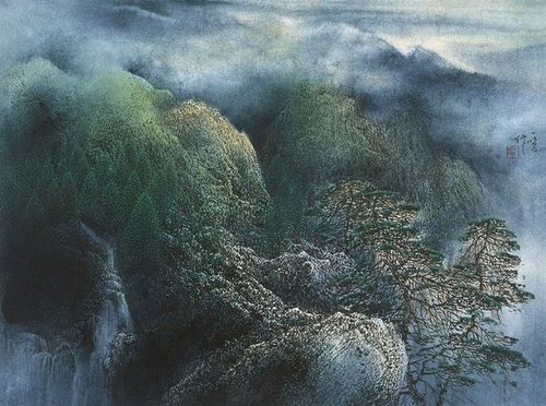冯一鸣 山水画作品欣赏