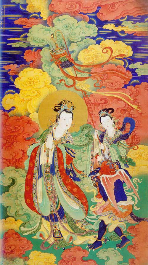 鬼子母尊天像-清