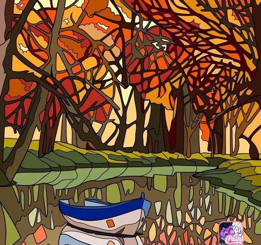 40张美轮美奂的色彩装饰画值得收藏