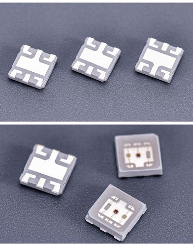 5050rgb全彩led灯珠1.5w七彩贴片灯珠5054led灯珠高亮rgb彩光供应