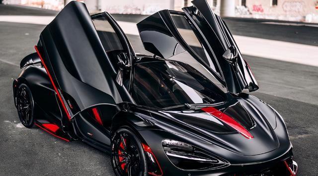 首批交付的三辆迈凯伦765lt均为个性化定制车型,分别为火山黄,火山橙