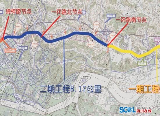 绵阳新一环路加速建设 预计2019年完工