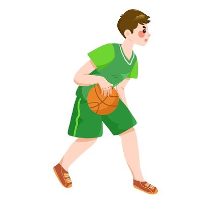 打篮球插画