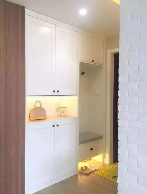 玄关鞋柜这样装,漂亮又实用,一进门就能轻松换鞋!