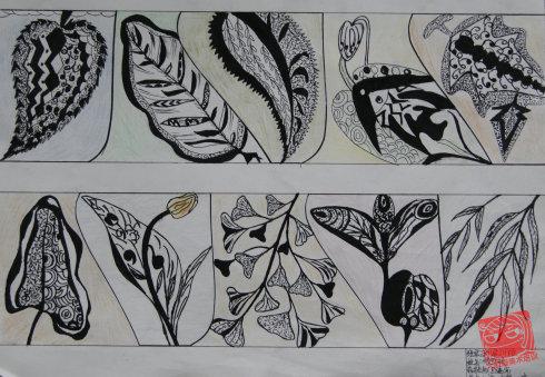 [转载]【图形创意】叶子