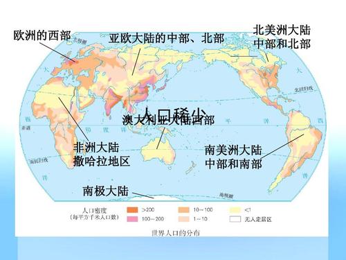 世界人口分布