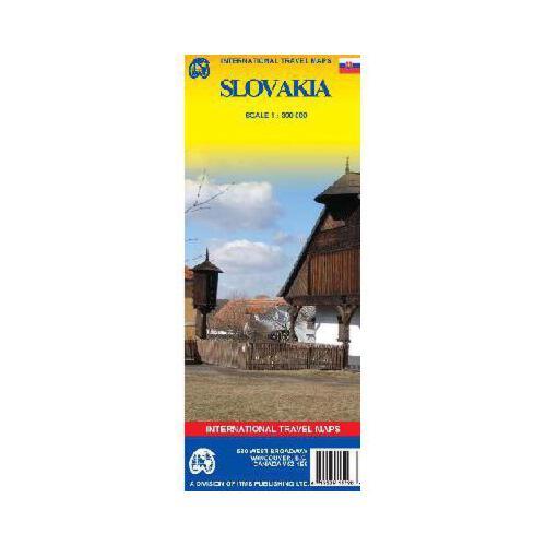 【预订】slovakia travel reference map: 1:300,000