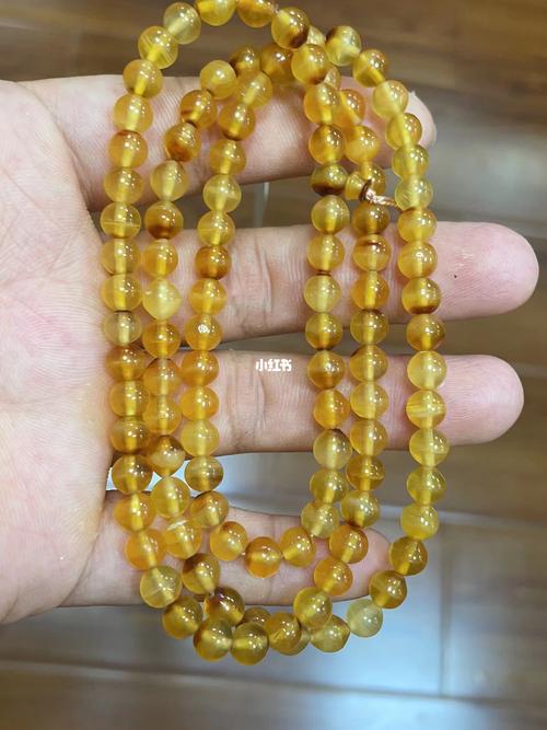 黄金甲玳瑁手串赏析真材实料天然有机宝石_手串_宝石