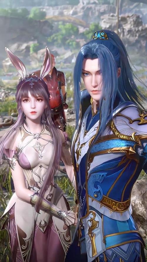 动漫壁纸斗罗大陆唐三小舞