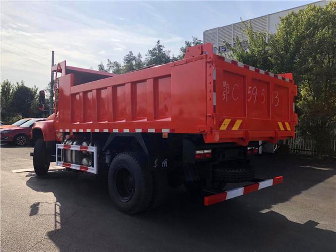 东风尖头自卸车,长头4*2单桥自卸车介绍