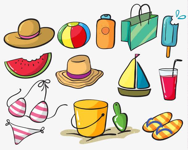 关键词 : 海滩png,度假png,装饰,旅游,帽子,卡通