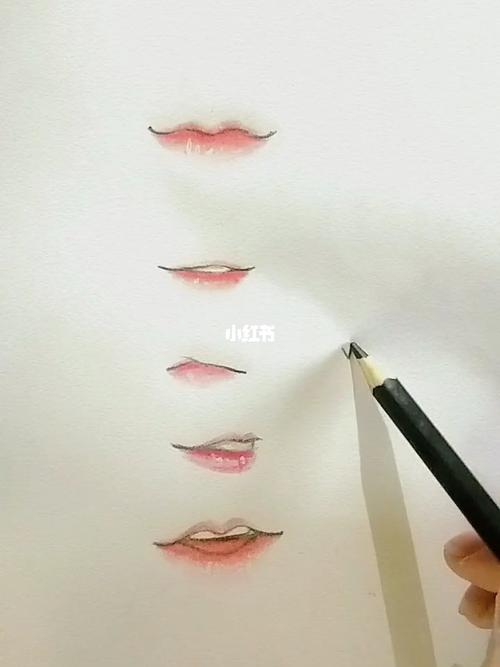 教你画动漫好看的嘴唇_动漫_绘画_画画_文化_绘画