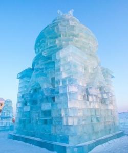 哈尔滨美丽冰雕图片