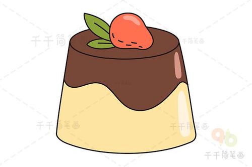 蛋糕简笔画图片 简单好画