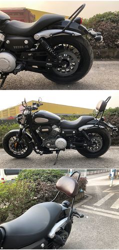 奔达金吉拉300摩托车排气管防烫罩隔热保护盖 复古边包保险杠改装