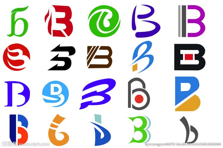 b的变形设计图__其他图标_标志图标_设计图库_昵图网.