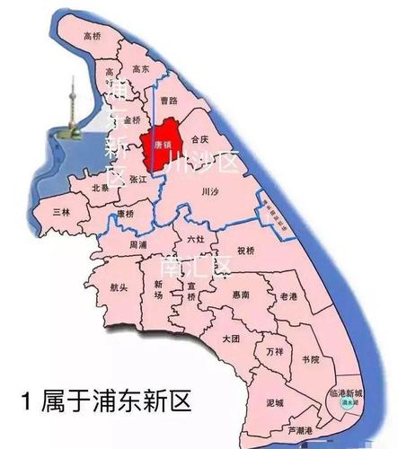 浦东新区面积太大,应该拆分为三个区