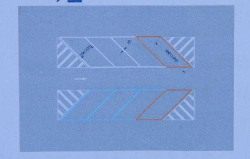 颜色为白色的泊位,表示此停车位为收费停车位,多位于人行道及退缩线上