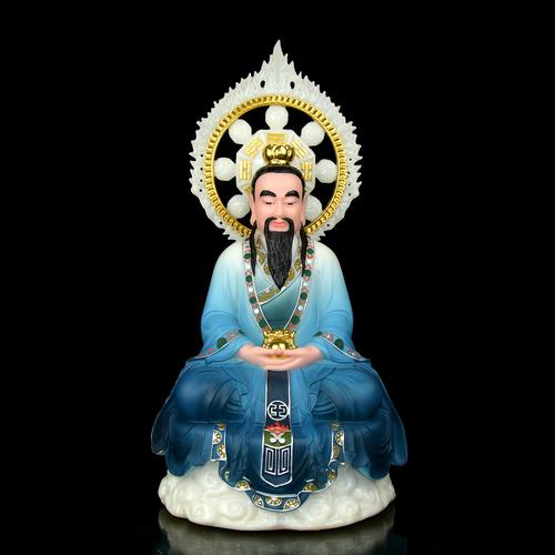 三清清道神像道家祖师道德天尊太上老君佛像摆件