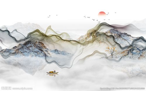 水墨山水画图片