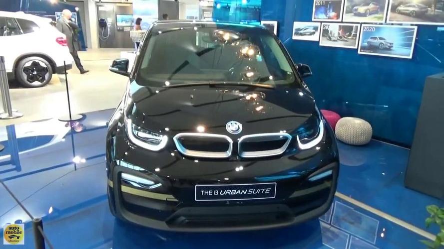 2021款宝马i3 120 ah亮相车展,绕车实拍外观内饰