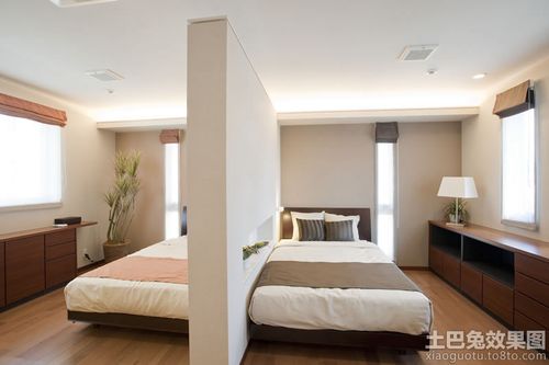 卧室隔断墙装修图片设计图片赏析