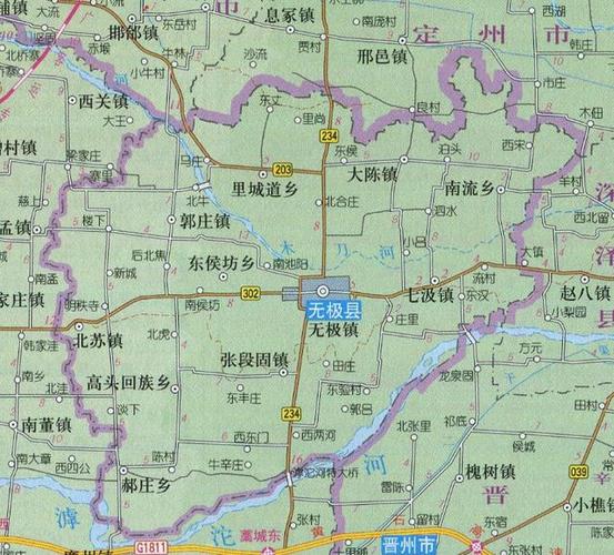 石家庄四县:高邑 无极 深泽 赞皇