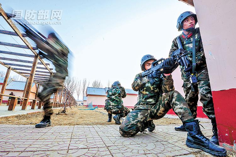 武警第一机动总队某支队练兵备战影像