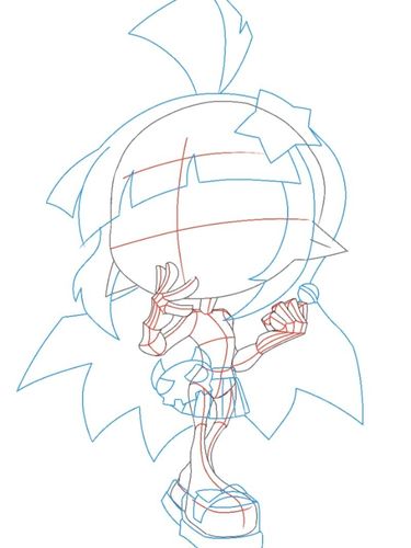 凹凸学园模板 凯莉_凹凸学院自创人设_文化_绘画