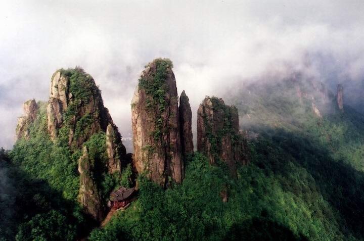 金华浦江仙华山风景名胜区周末休闲游