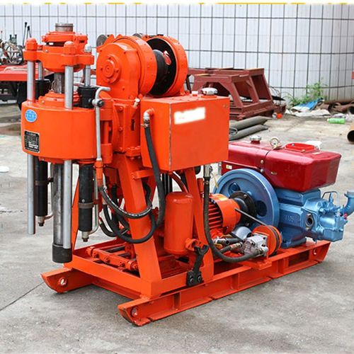 厂家供应xy-1a水井钻机高速岩心钻机柴油机带动勘探水井钻机包邮