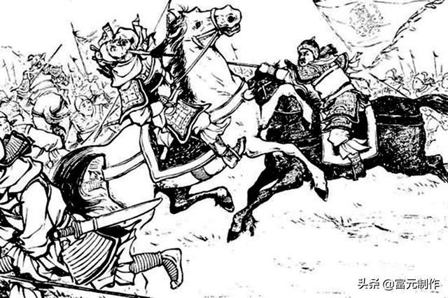 原创勇斗吕布大战张辽的猛将夏侯惇,斗关羽战高顺枪挑曹性的夏侯惇