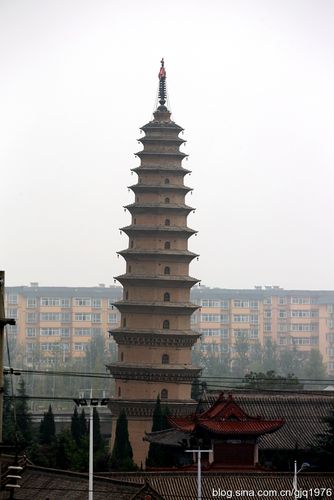 运城芮城寿圣寺塔