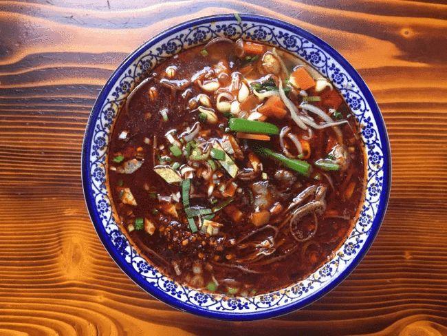 宝鸡美食麟游血条面你吃过吗