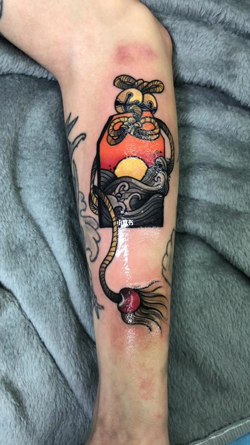 御守·护身符·寓意平安健康94_纹身_御守_懿刺青自由行热门攻略_福