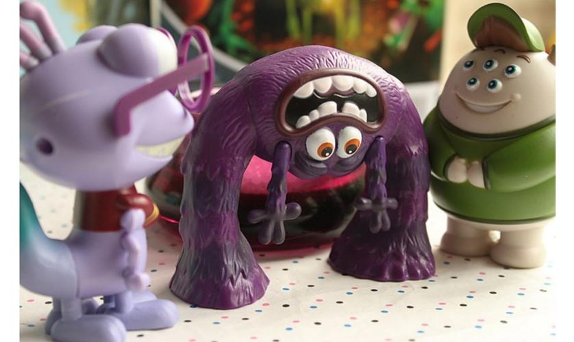 怪兽大学毛怪大眼仔苏利文手办模型盒装玩具q版公仔车载摆件礼物