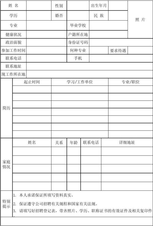 招聘表格_word文档在线阅读与下载_免费文档