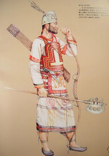 历史图集:从商到清中国古代军戎服饰演变(组图)_温哥华纳尔逊_百度