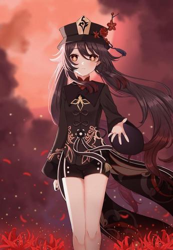 原神,胡桃二次元美图合集,高清动漫壁纸