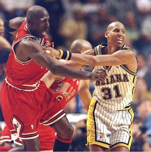 乔丹与雷吉米勒两大终极杀手的对决